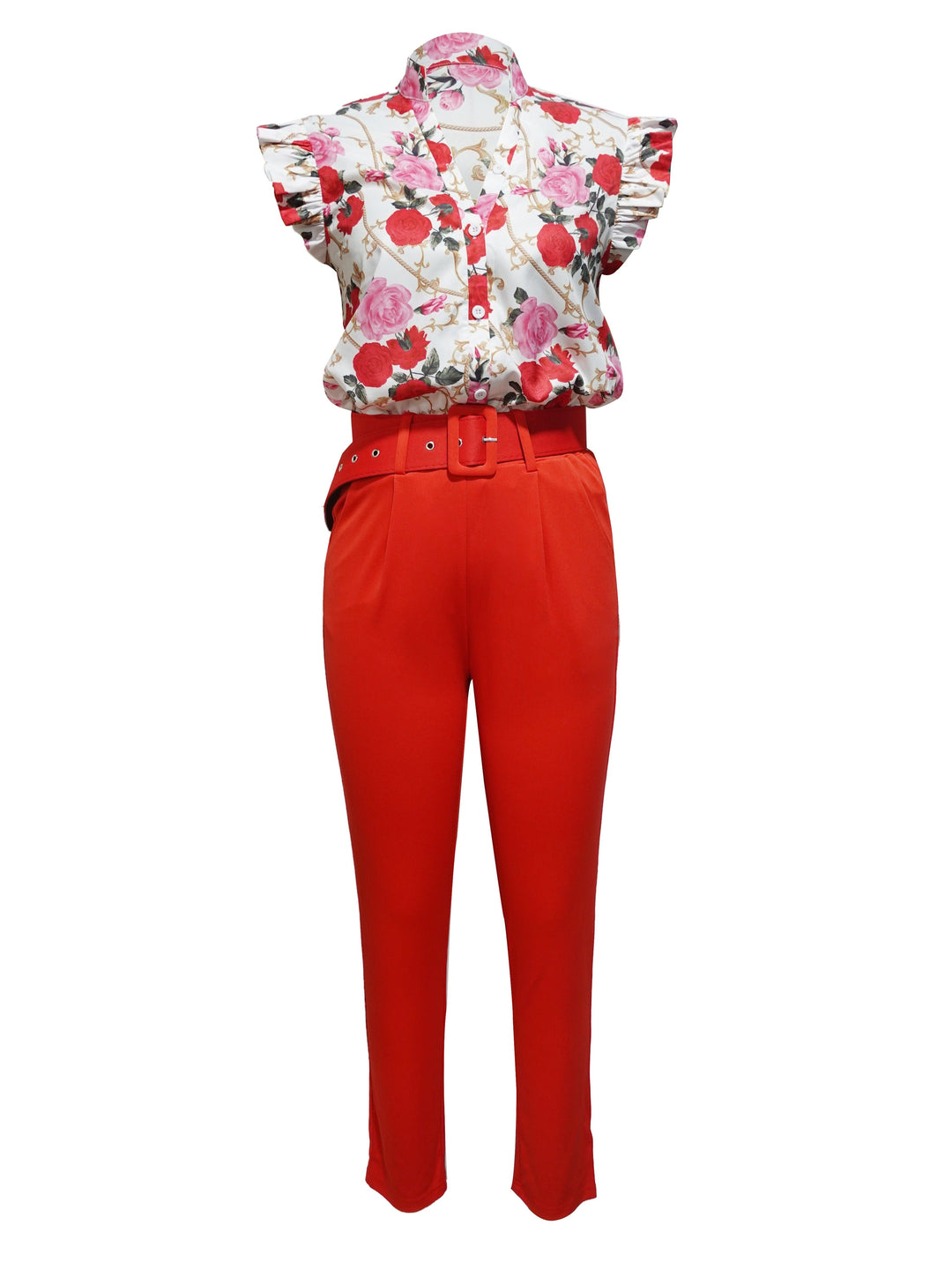 Almut Bautzen | Elegantes Ensemble mit Volantärmeln