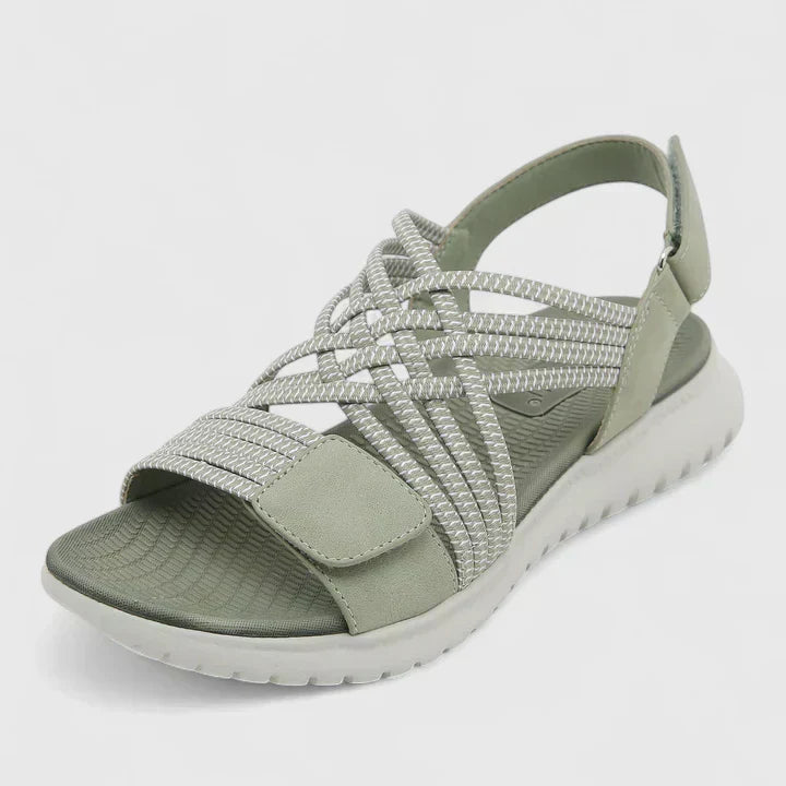 Johanna Coburg | Bequeme Orthopädische Sandalen in Grün