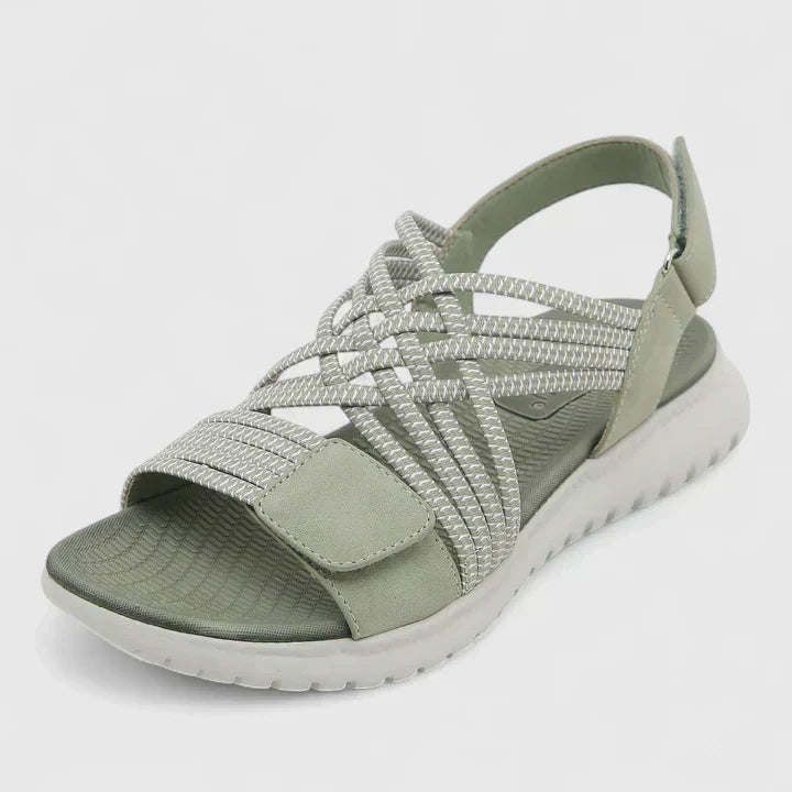Frieda Speyer | Leichte Orthopädische Sandalen in Grün