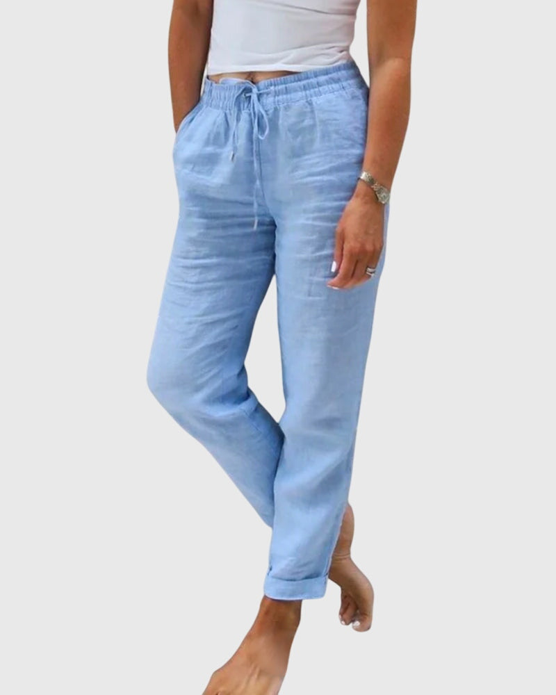 Isolde Quedlinburg | Elegante Hosen für Frauen in Blau