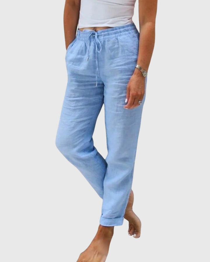 Isolde Quedlinburg | Elegante Hosen für Frauen in Blau