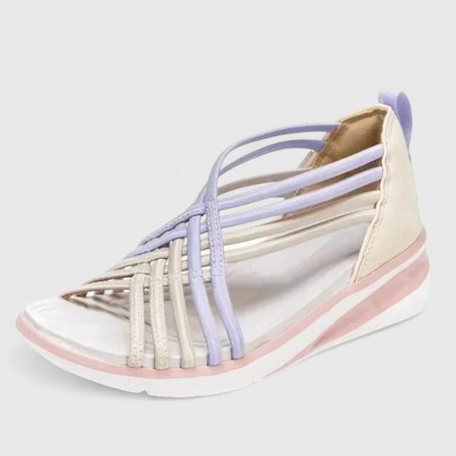 Theresa Worms | Elegante Orthopädische Sandalen in Schwarz