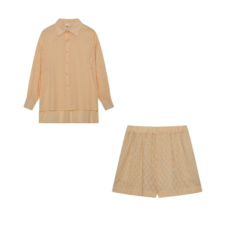 Almut Dresden | Leichtes Hemd und Shorts-Ensemble