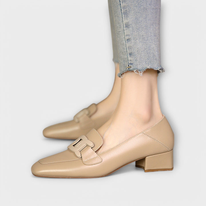 Emma Münster | Pantoffel in Beige
