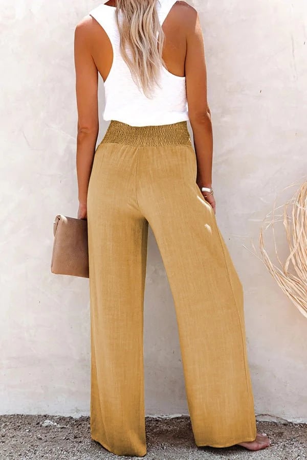 Hildegard Aachen | Hochtaillierte Lockere Hose