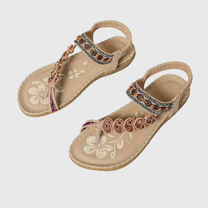 Theresa Konstanz | Elegante Orthopädische Sandalen in Braun
