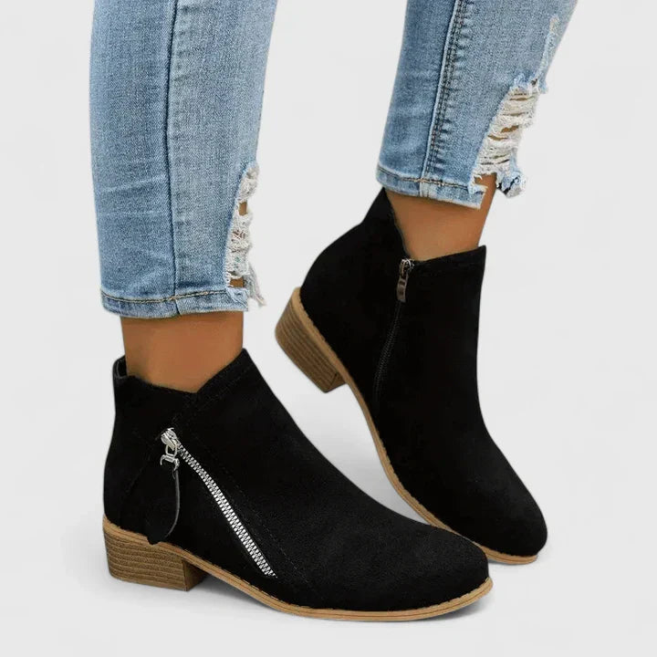 Frieda Passau | Orthopädische Stiefel in Blau