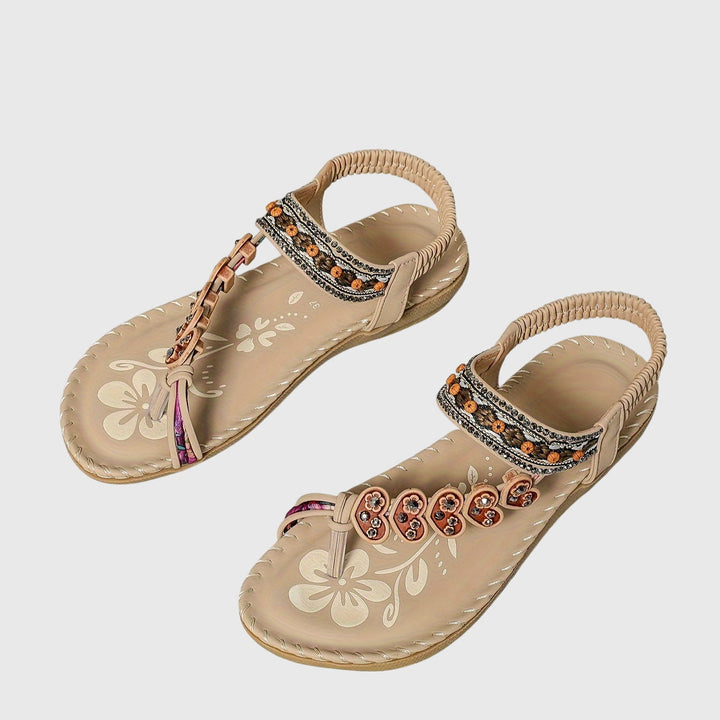 Theresa Konstanz | Elegante Orthopädische Sandalen in Braun