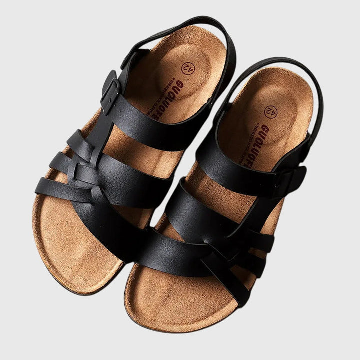Irmgard Heidelberg | Elegante Sandalen in Schwarz