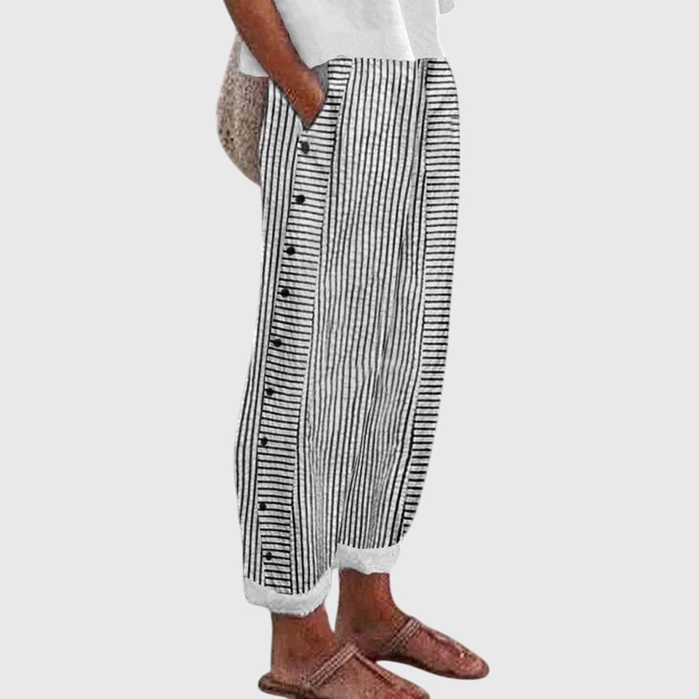 Irmgard Aachen | Elegante Hosen für Frauen in Blau
