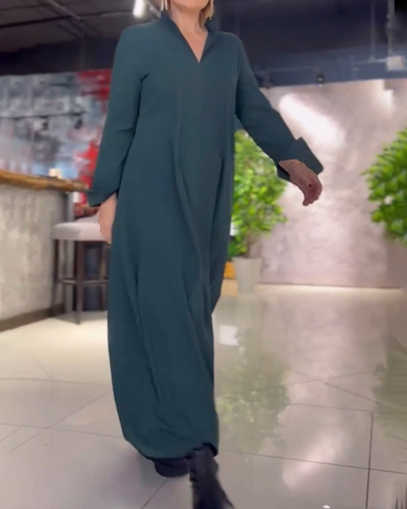 Cornelia Münster | Weit Geschnittenes Maxikleid