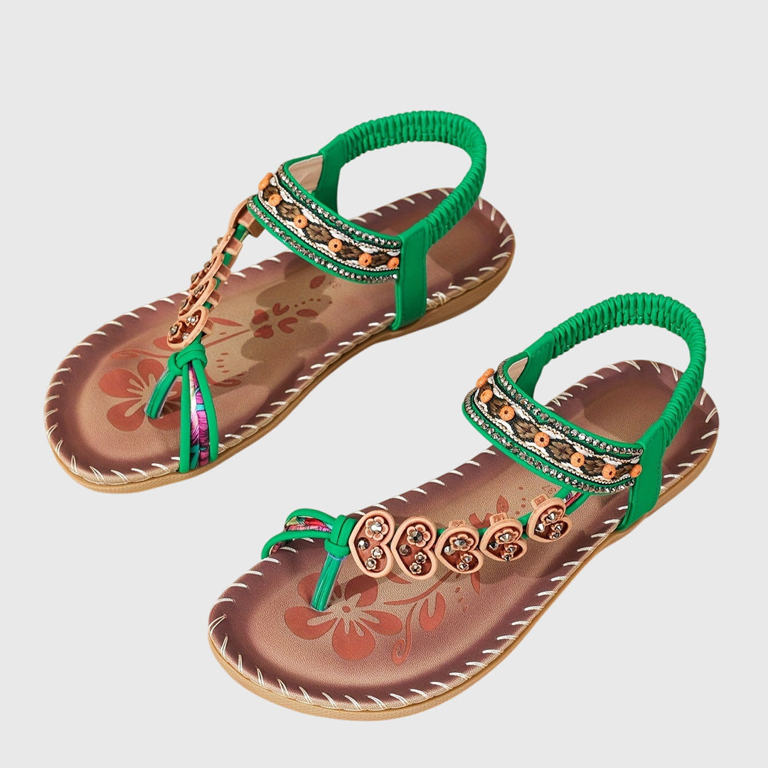 Theresa Konstanz | Elegante Orthopädische Sandalen in Braun