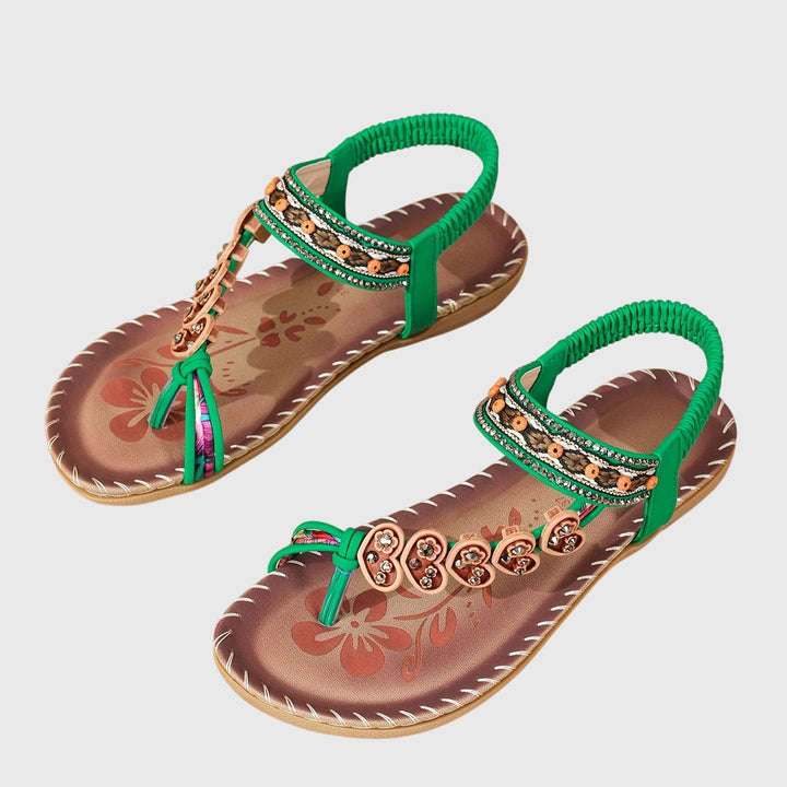 Theresa Konstanz | Elegante Orthopädische Sandalen in Braun