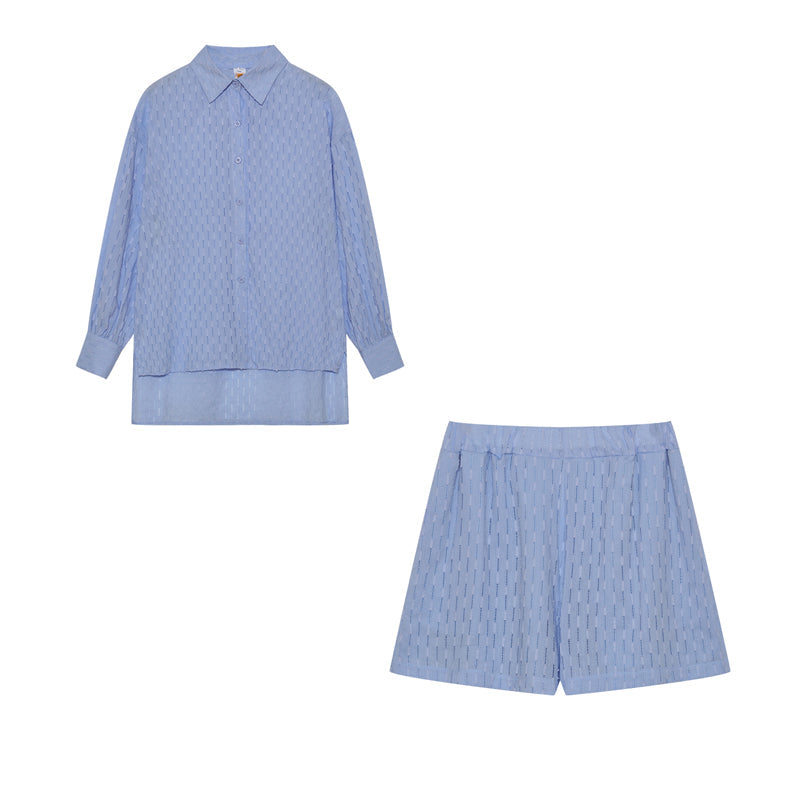 Almut Dresden | Leichtes Hemd und Shorts-Ensemble
