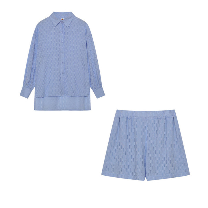 Almut Dresden | Leichtes Hemd und Shorts-Ensemble