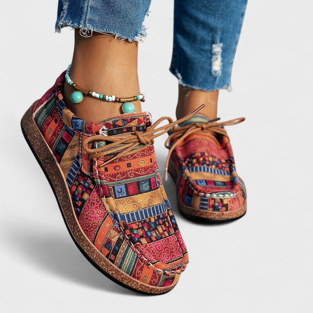 Emma Coburg | Orthopädische Sneakers in Rot