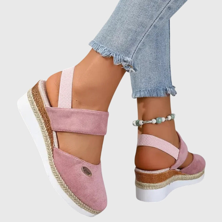 Anna Goslar | Bequeme Orthopädische Sandalen in Beige