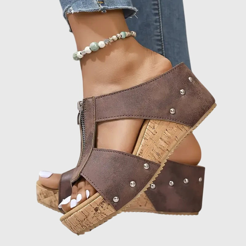 Ida Ansbach | Schicke Orthopädische Sandalen in Schwarz