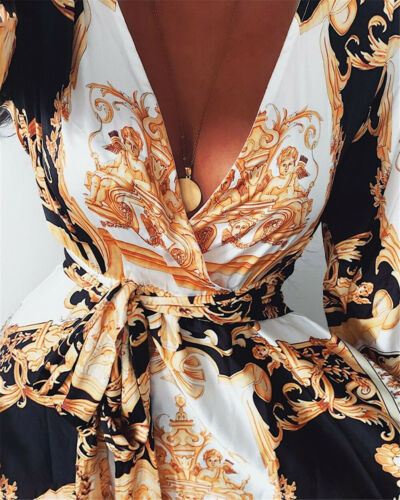 Paulina Görlitz | Boho Bedrucktes Kleid