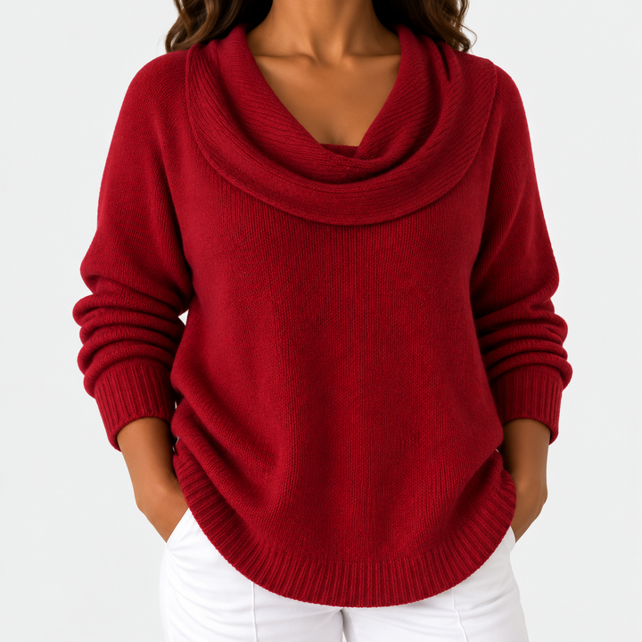 Cowl Neck Jumper for Women
