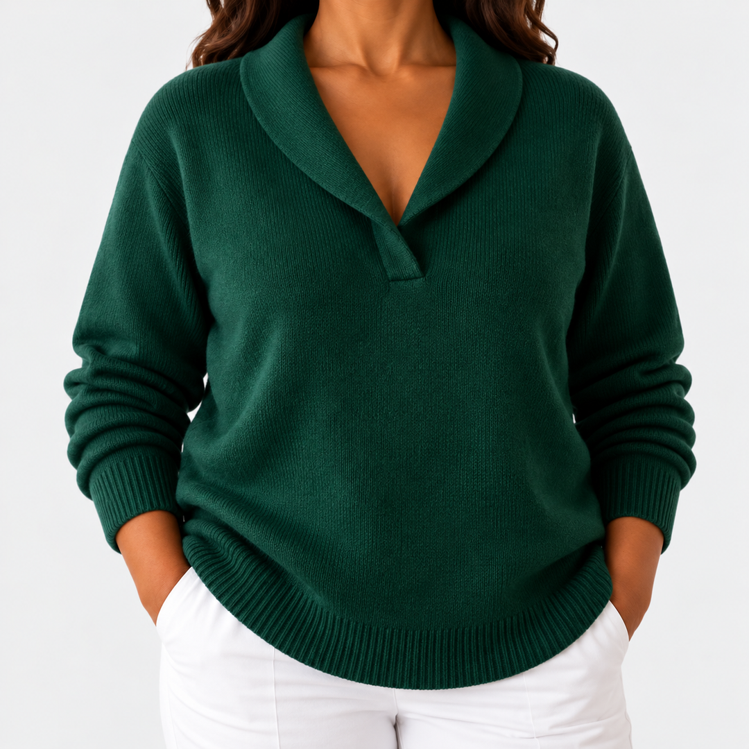 Cosy V-Neck Jumper for Women