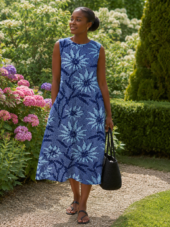 Viveka | Casual Midikleid im Retro-Stil