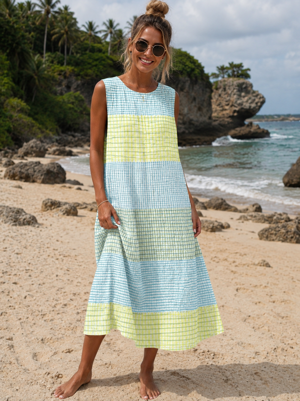 Erika| Midikleid mit Korallenriff-Print