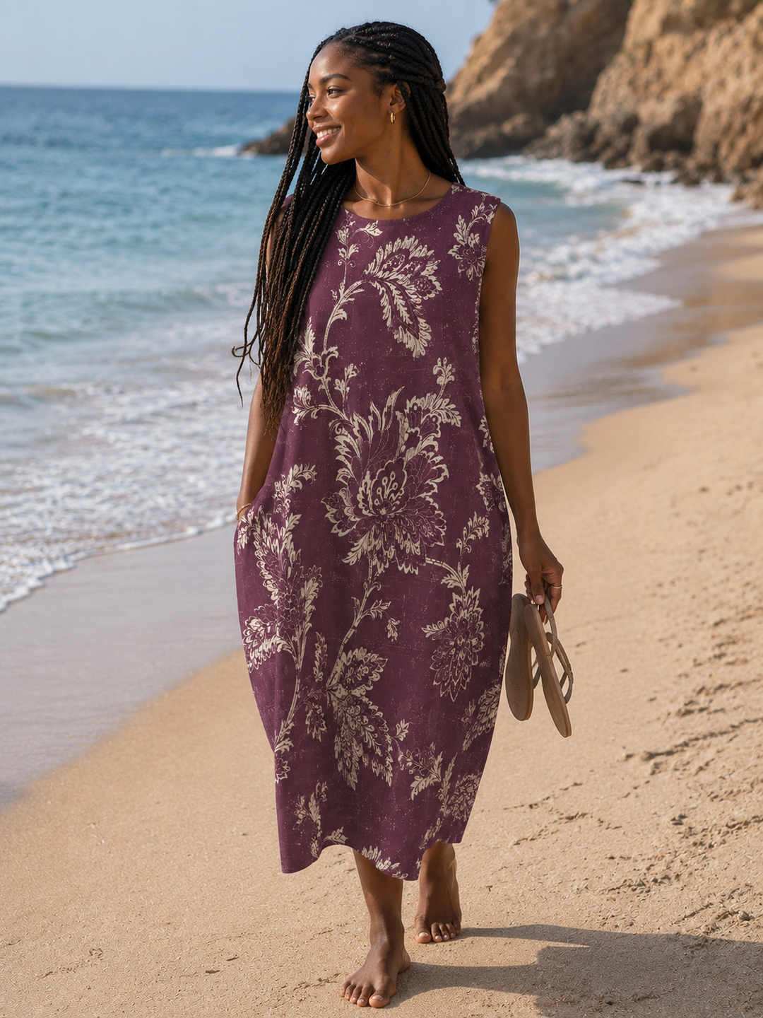 Florence | Blumen-Midikleid