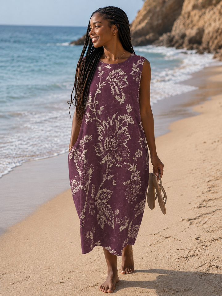 Florence | Blumen-Midikleid