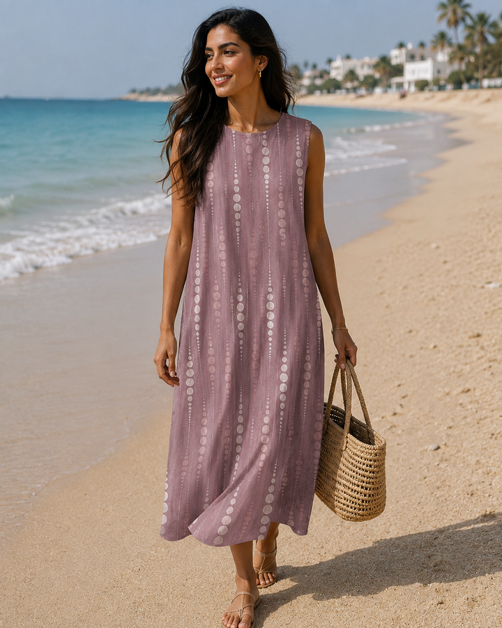 Lucienne | Boho-Midikleid