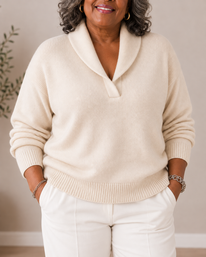 Cosy V-Neck Jumper for Women