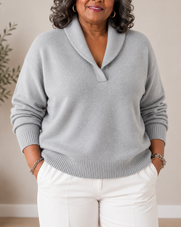 Cosy V-Neck Jumper for Women