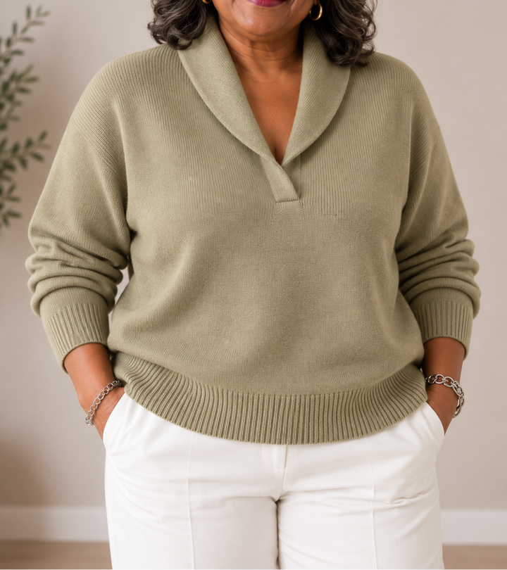 Cosy V-Neck Jumper for Women