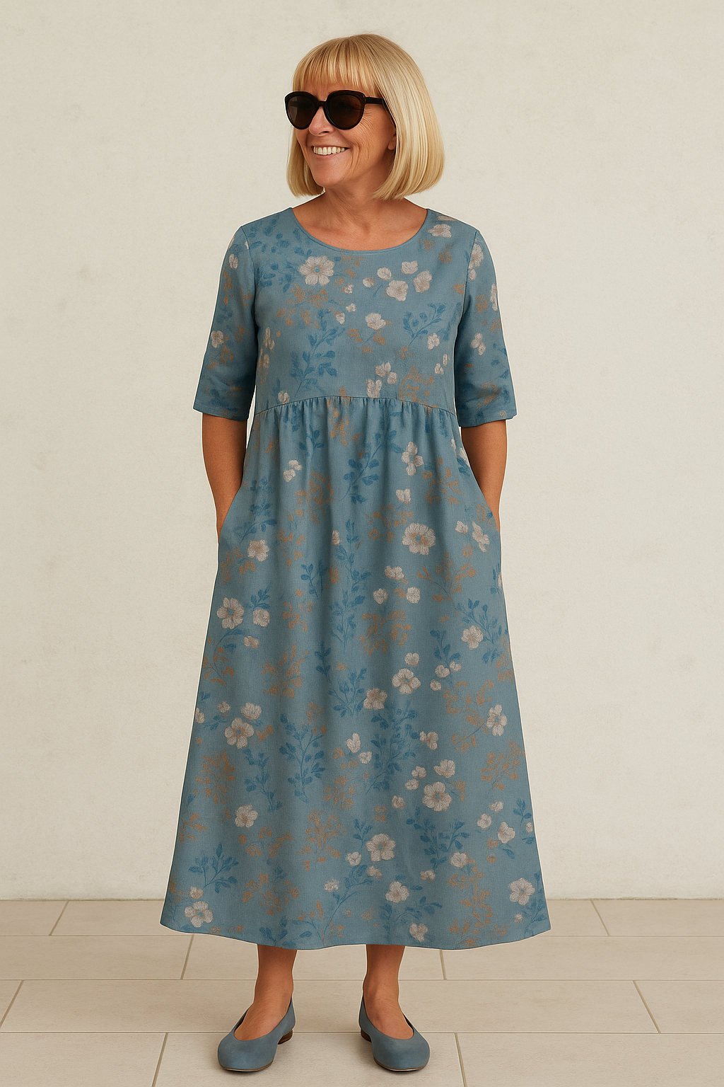 Theresa Dresden | Midi Relax Kleid