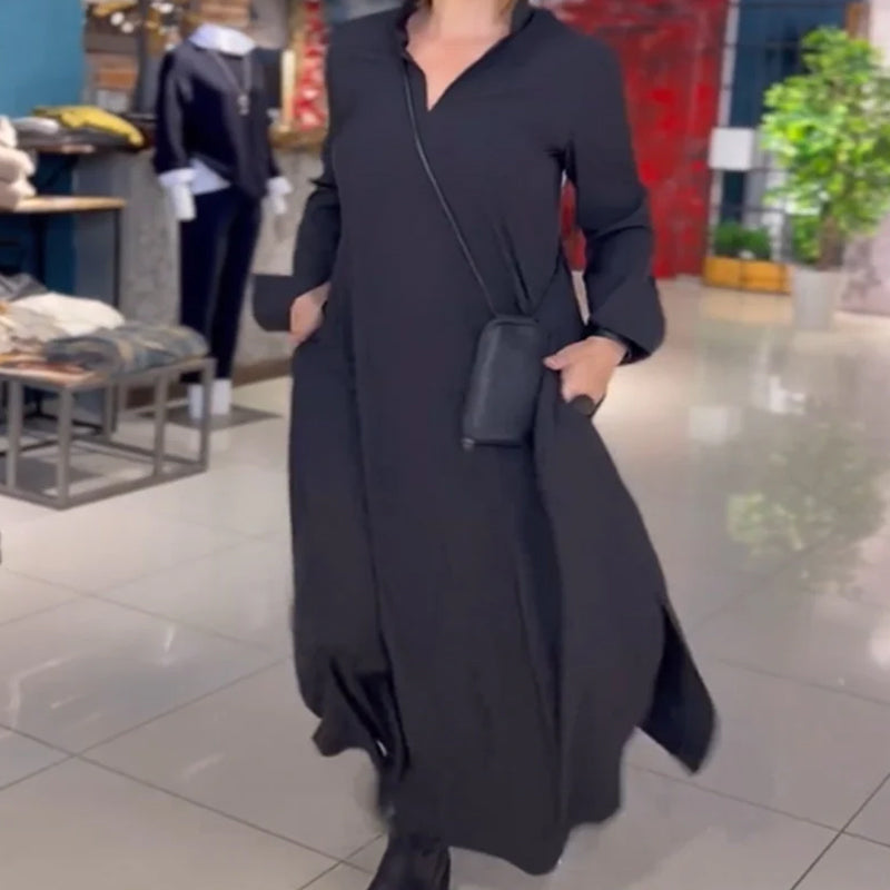 Cornelia Münster | Weit Geschnittenes Maxikleid