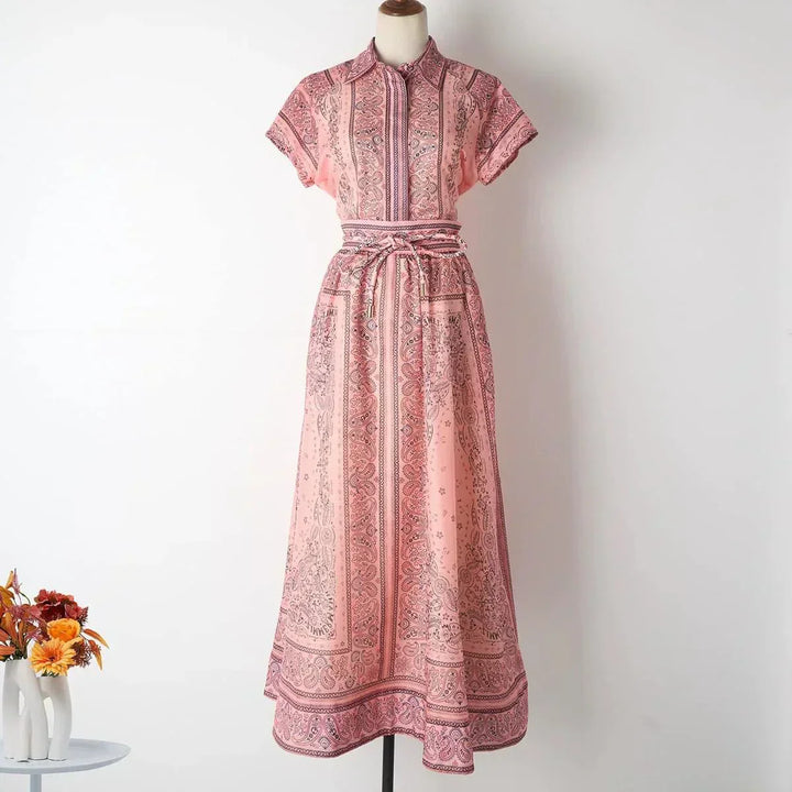 Amalia Lübeck | Bohemian Print Zweiteiliges Ensemble