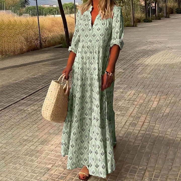 Rosalie Marburg | Boho Kleid in Blau