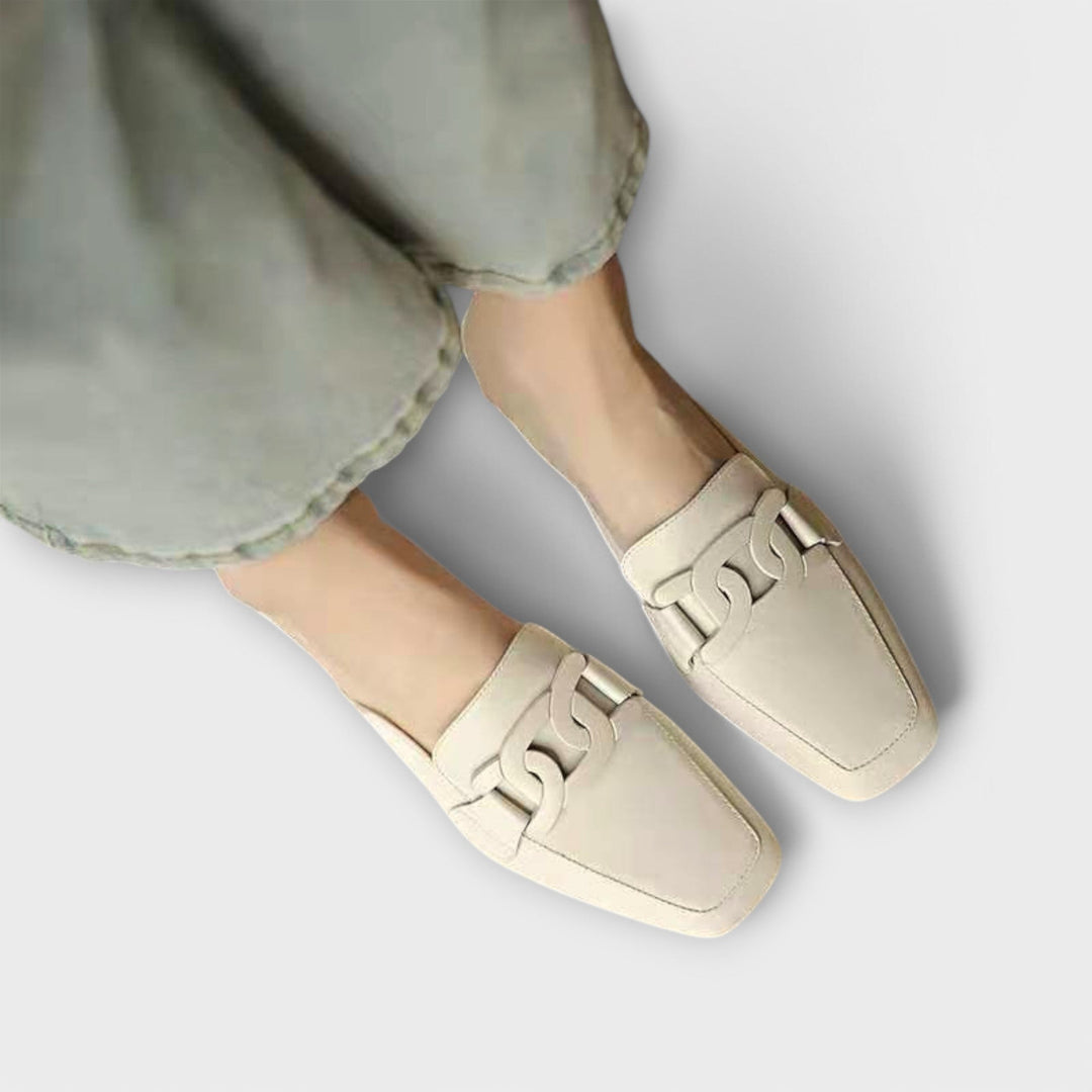 Emma Münster | Pantoffel in Beige