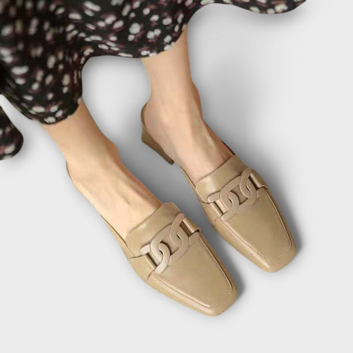 Emma Münster | Pantoffel in Beige
