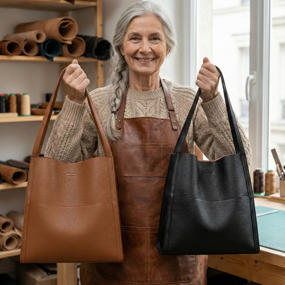 Leonie Ansbach | Elegante Schultertasche Aus Leder