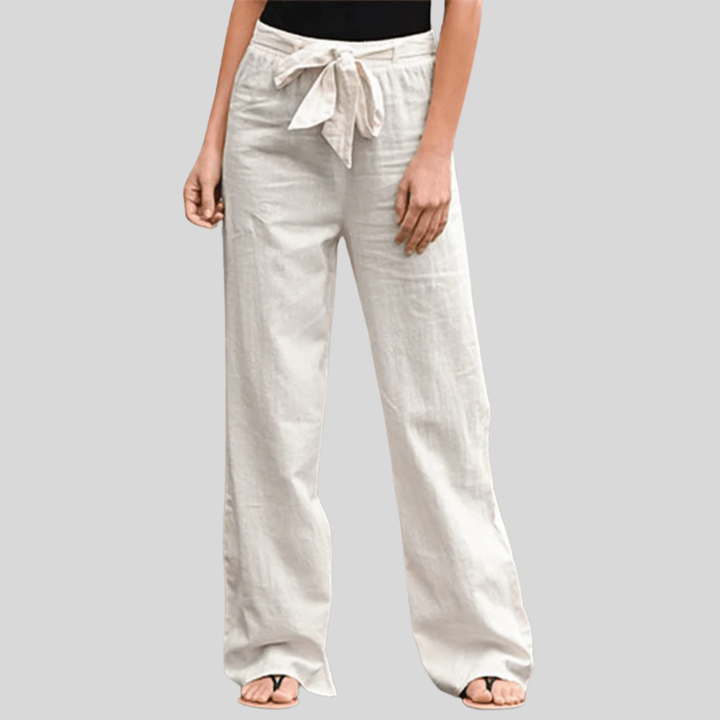 Karolina Goslar | Damen Freizeitpants mit Kordelzug und Elastischem Bund