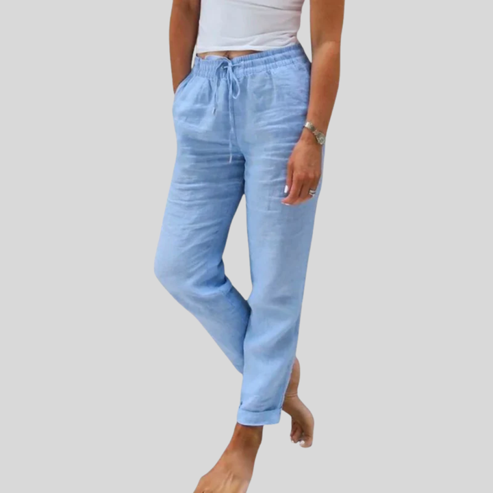 Isolde Quedlinburg | Elegante Hosen für Frauen in Blau