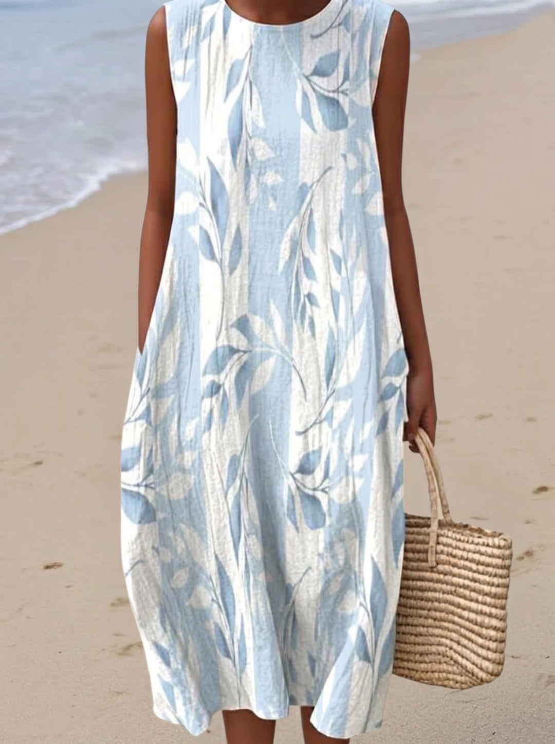 Chloé | Midikleid mit Katzen-Print