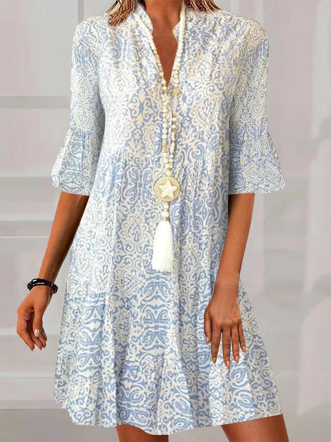 Emma Goslar | Elegantes Boho-Kleid in Creme