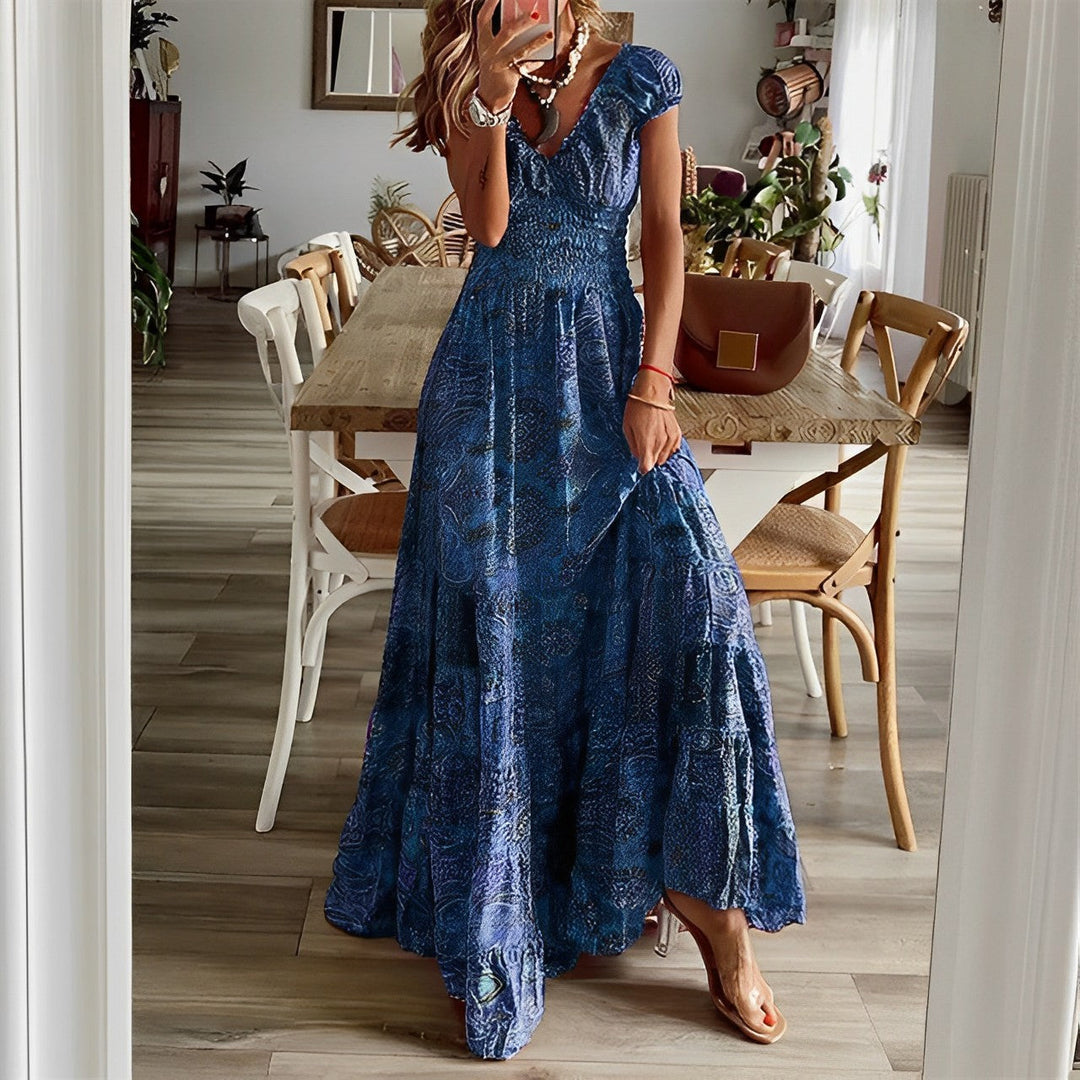 Josefine Quedlinburg | Elegantes Boho-Kleid in Rot
