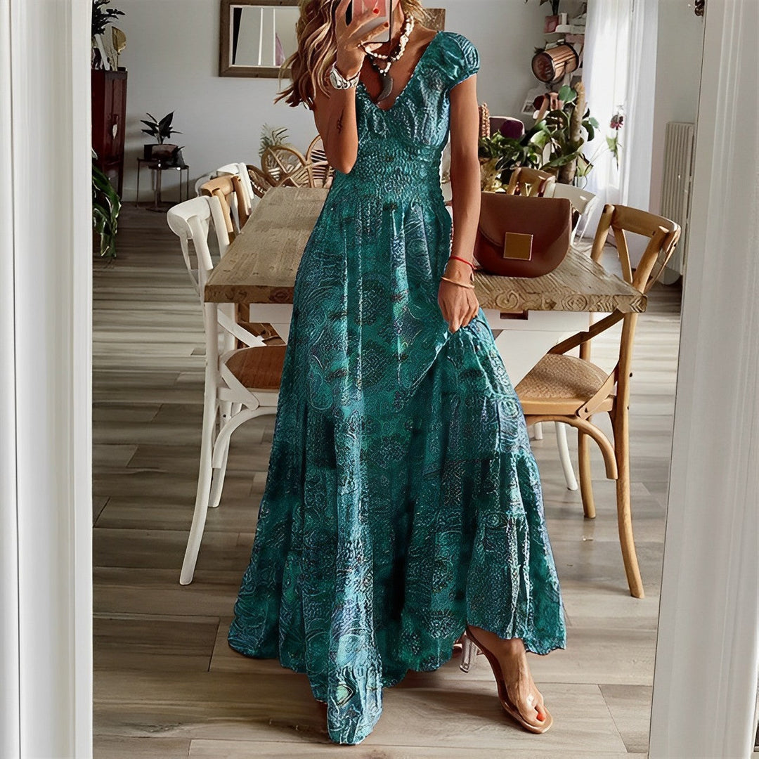 Josefine Quedlinburg | Elegantes Boho-Kleid in Rot