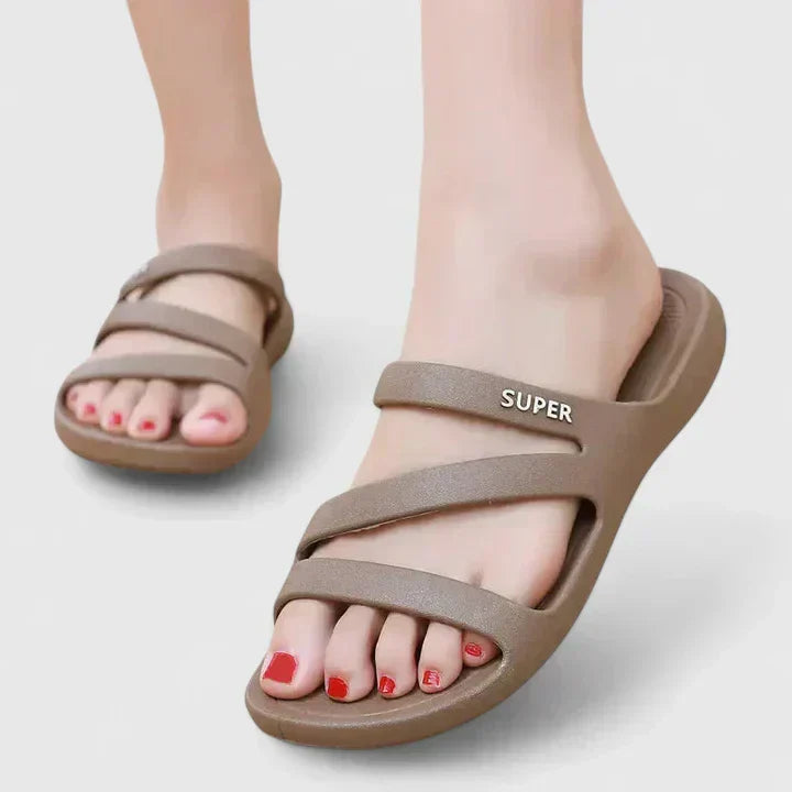 Elise Münster | Bequeme Orthopädische Sandalen in Schwarz