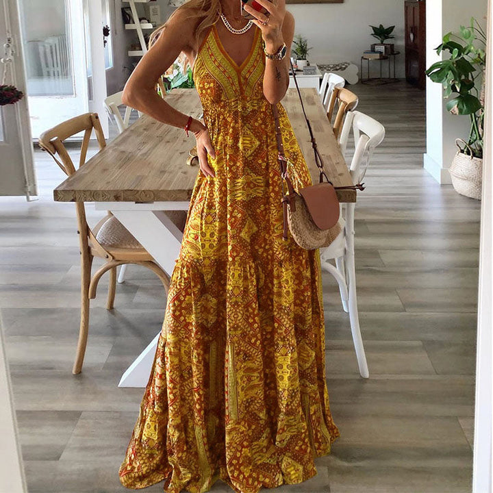 Irmgard Passau | Ärmelloses Boho-Kleid