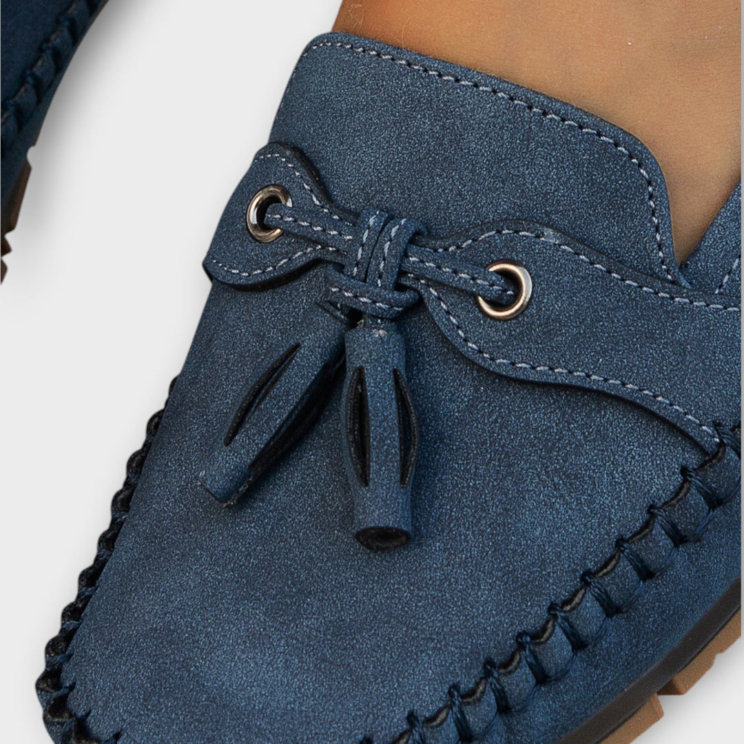 Ottilie Bautzen | Mokassin in Blau