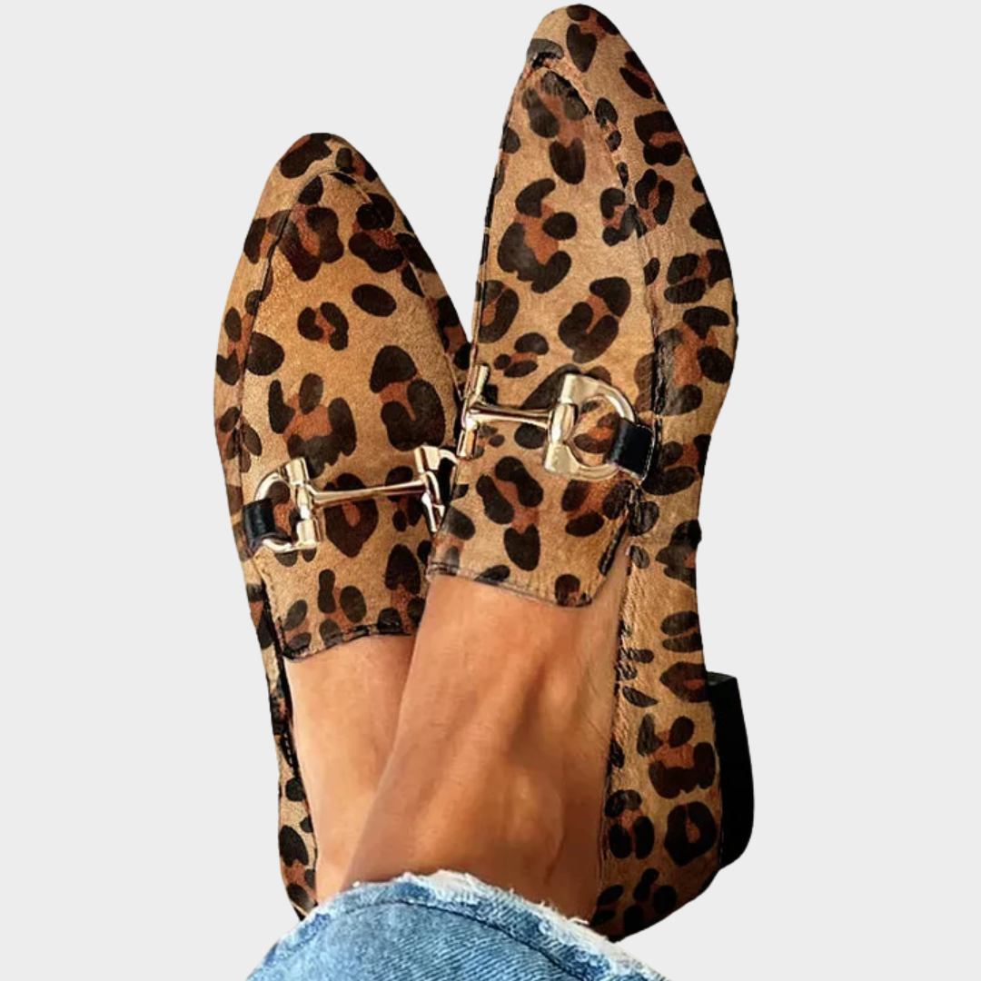 Lena Regensburg | Elegante Leoparden-Mokassins